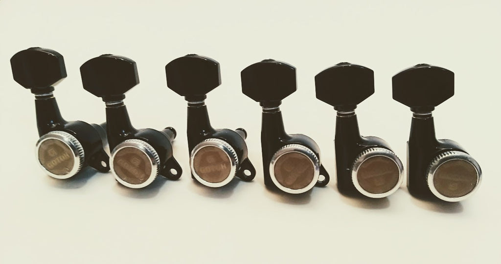 Maquinaria Gotoh Magnum locking 3+3  Cosmo Black