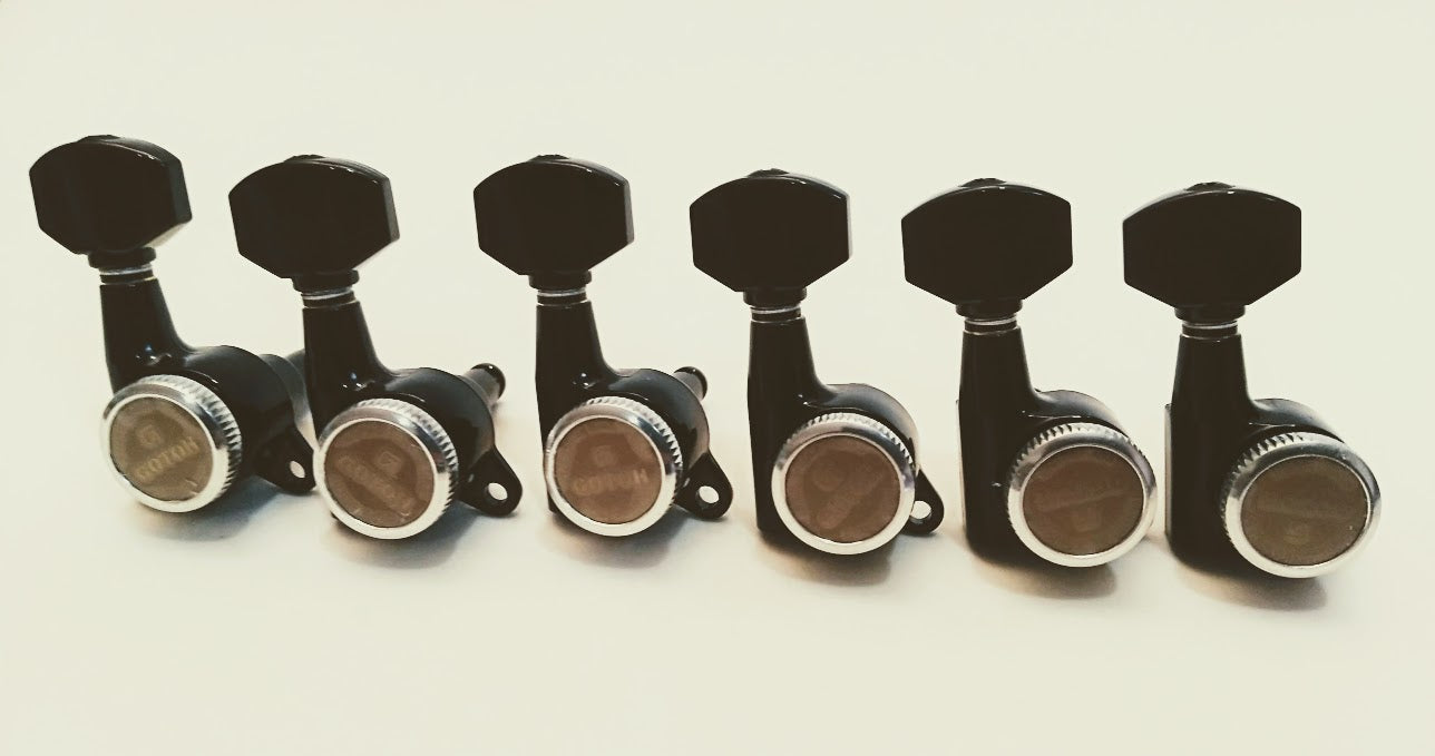 Maquinaria Gotoh Magnum locking 3+3  Cosmo Black