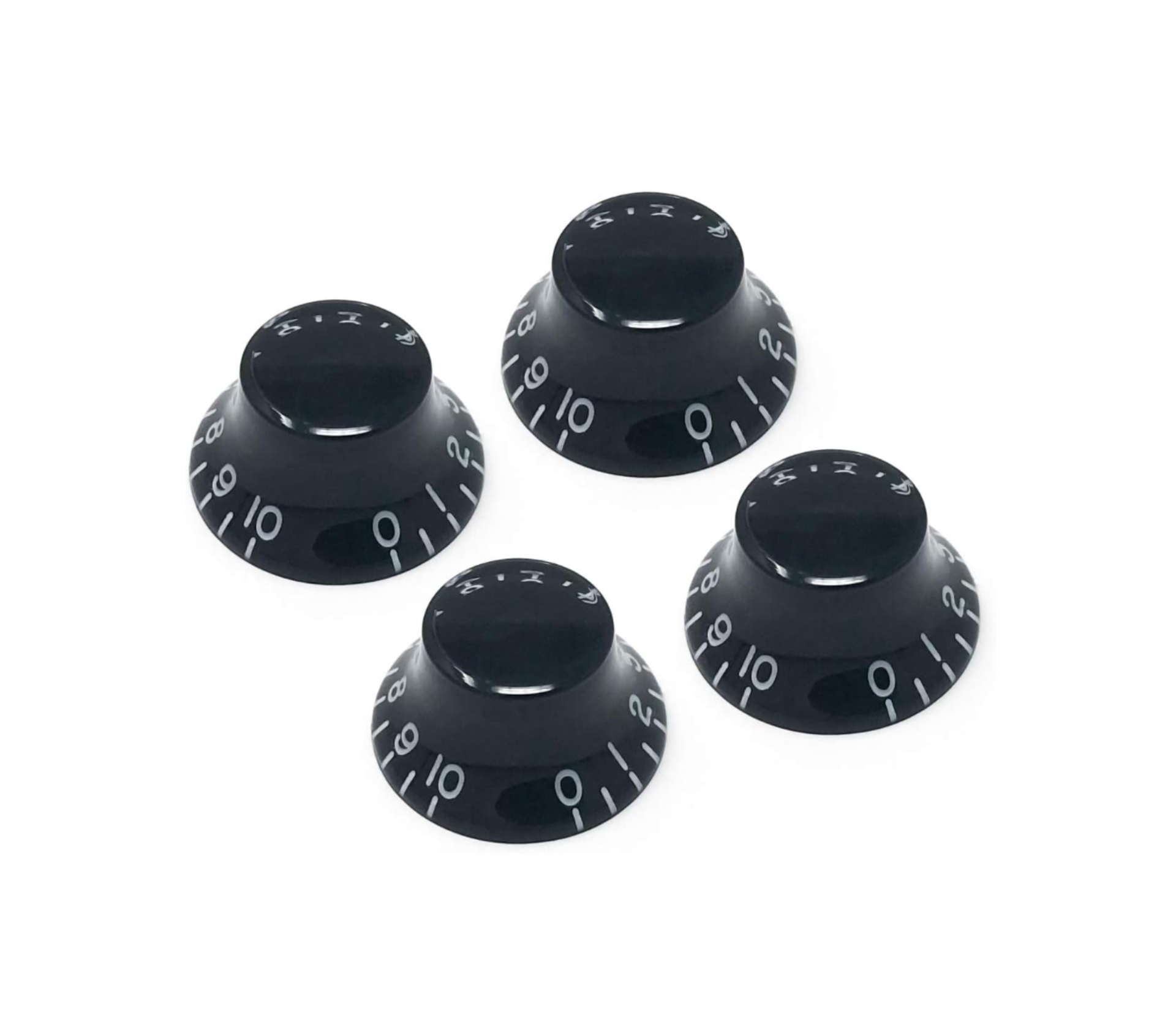 set 4 botones campana guitarra Gibson