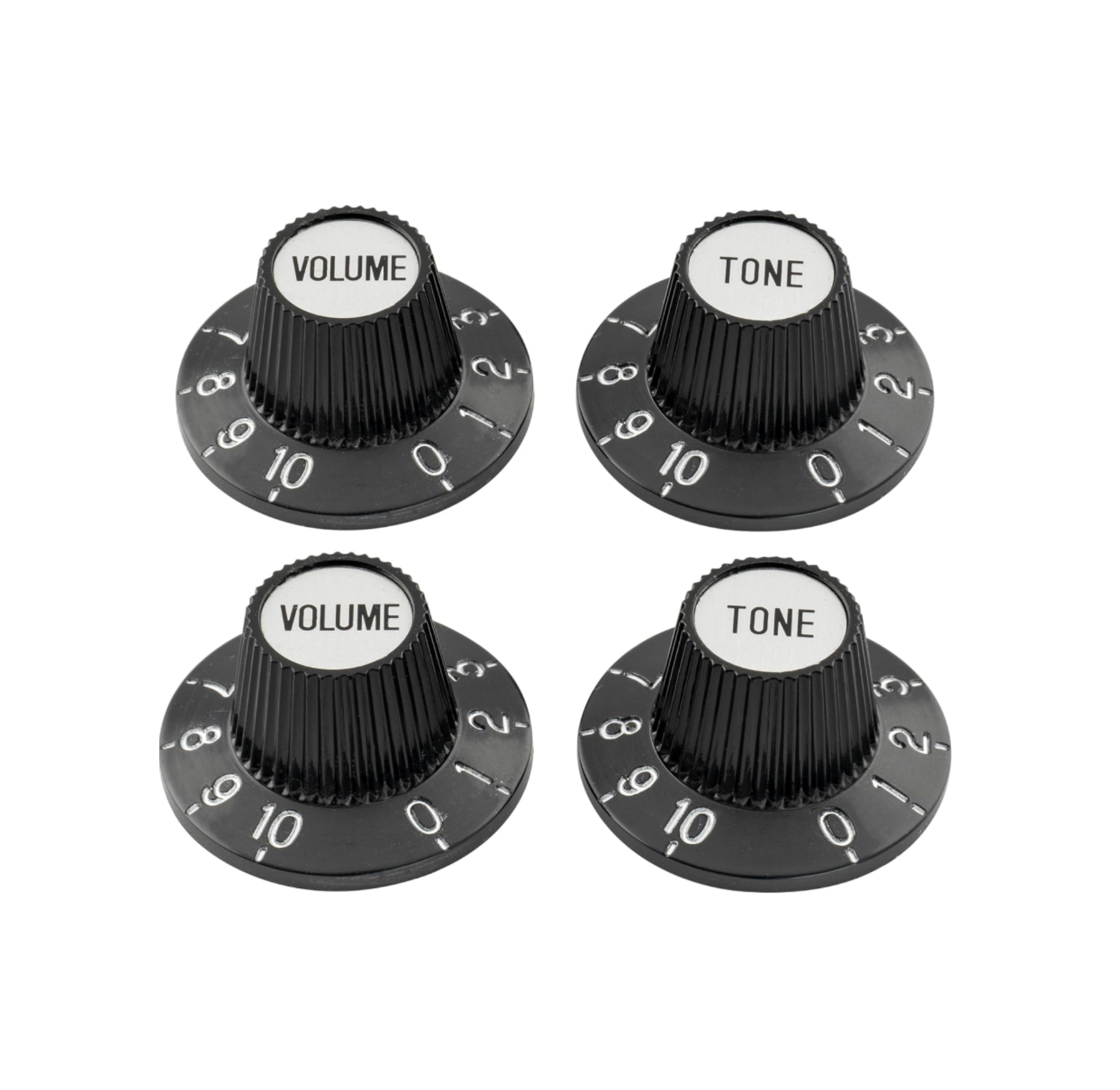 Set 4 botones sombrero de bruja guitarras Gibson