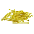 Tornillo para Regular Altura de Pickup Humbucker Gold (Bolsa con 4 piezas)
