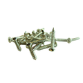 Tornillo para Aro de Humbucker Niquelado  (Bolsa con  8 piezas)