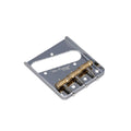 Puente Cromado para Telecaster monturas Bronce Compensado.