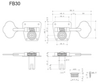 Maquinaria Gotoh Trebol Bajo 4+1 PBass JBass