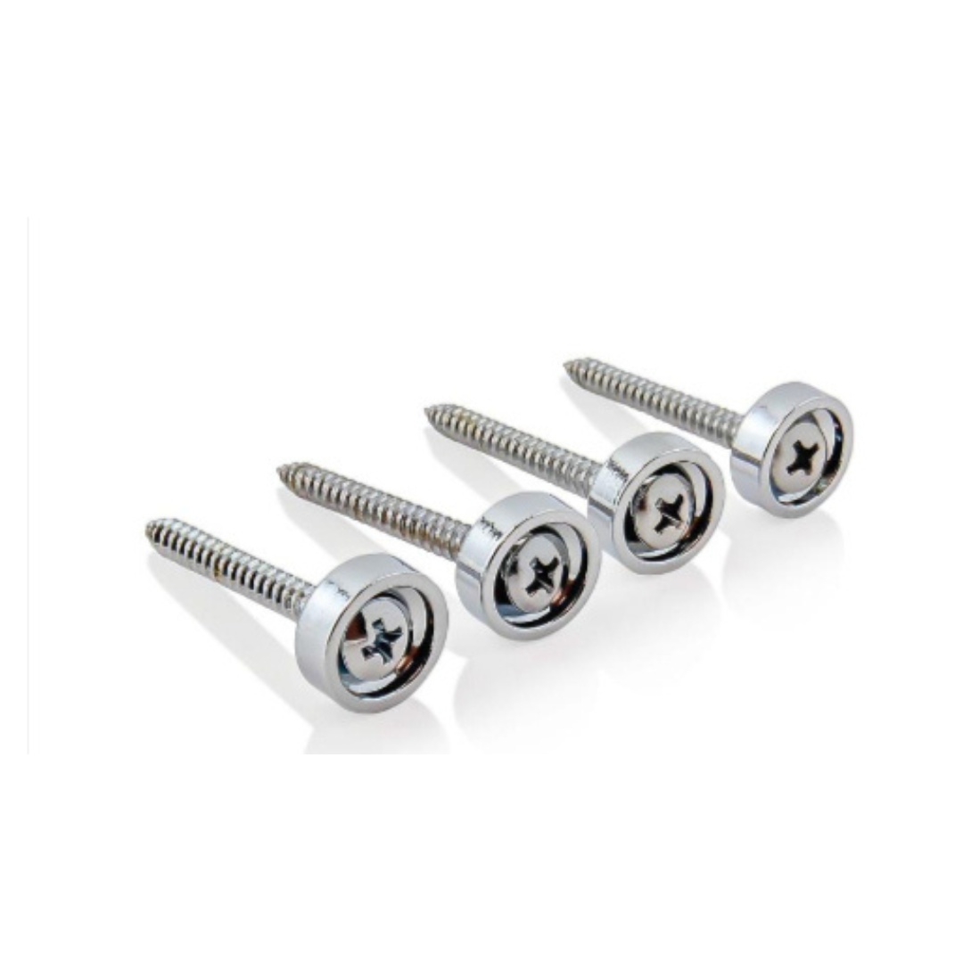 Tornillos para brazo cromados con ferrules