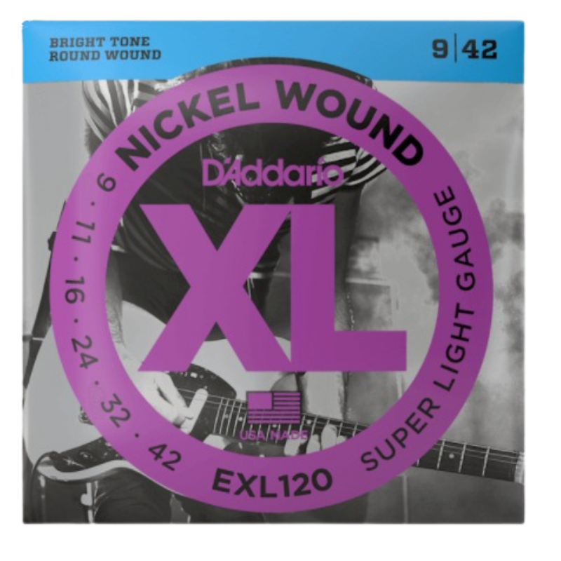 D´Addario cuerdas EXL120 Super Light 9-42