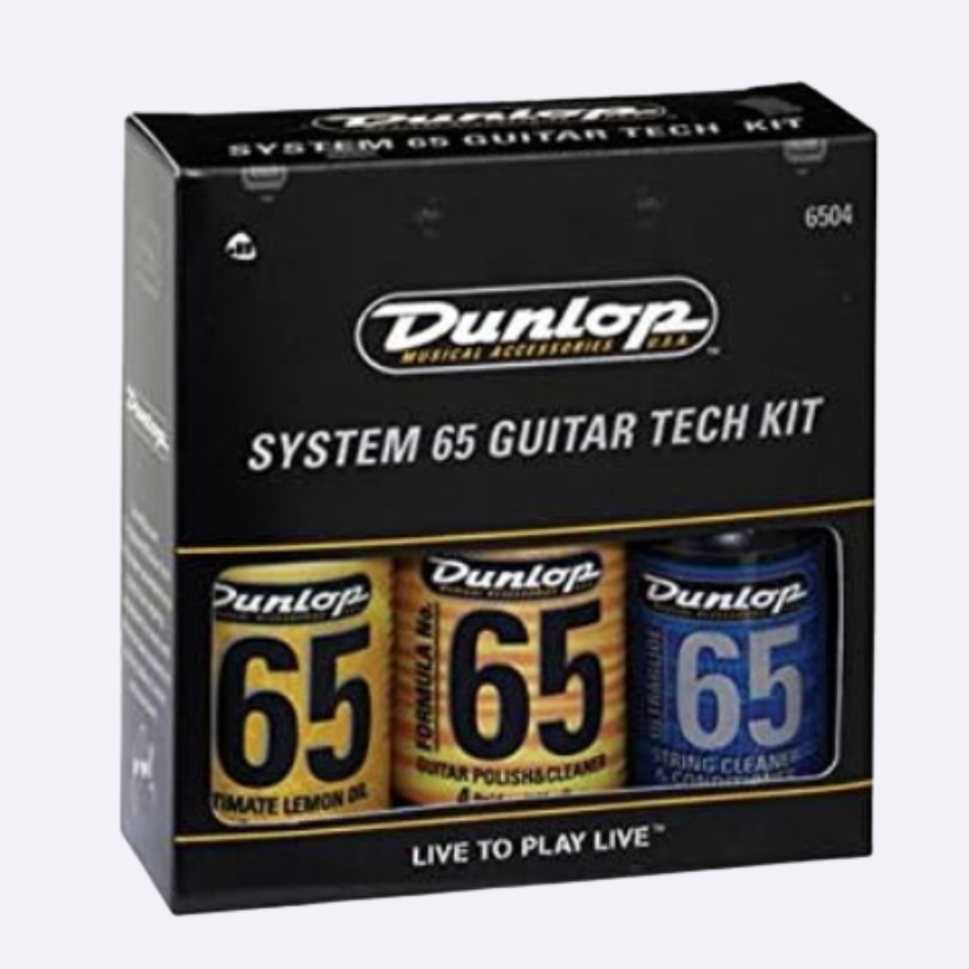 Kit Dunlop 3 productos de limpieza para guitarra