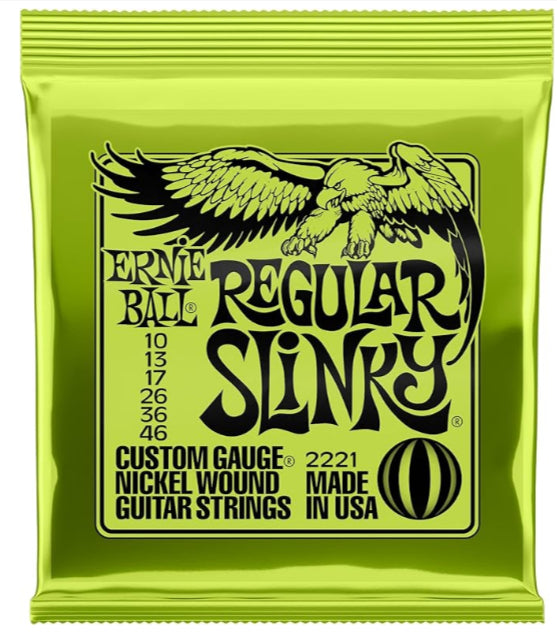 Cuerdas Regular Slinky ernie Ball 10-46
