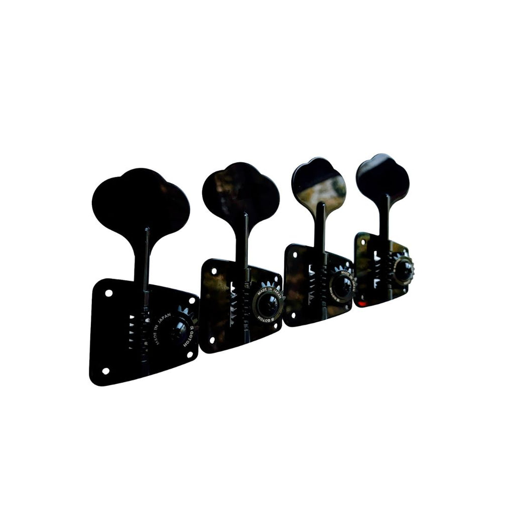 Maquinaria Gotoh Trebol 4L negro Bajo PBass y JBass