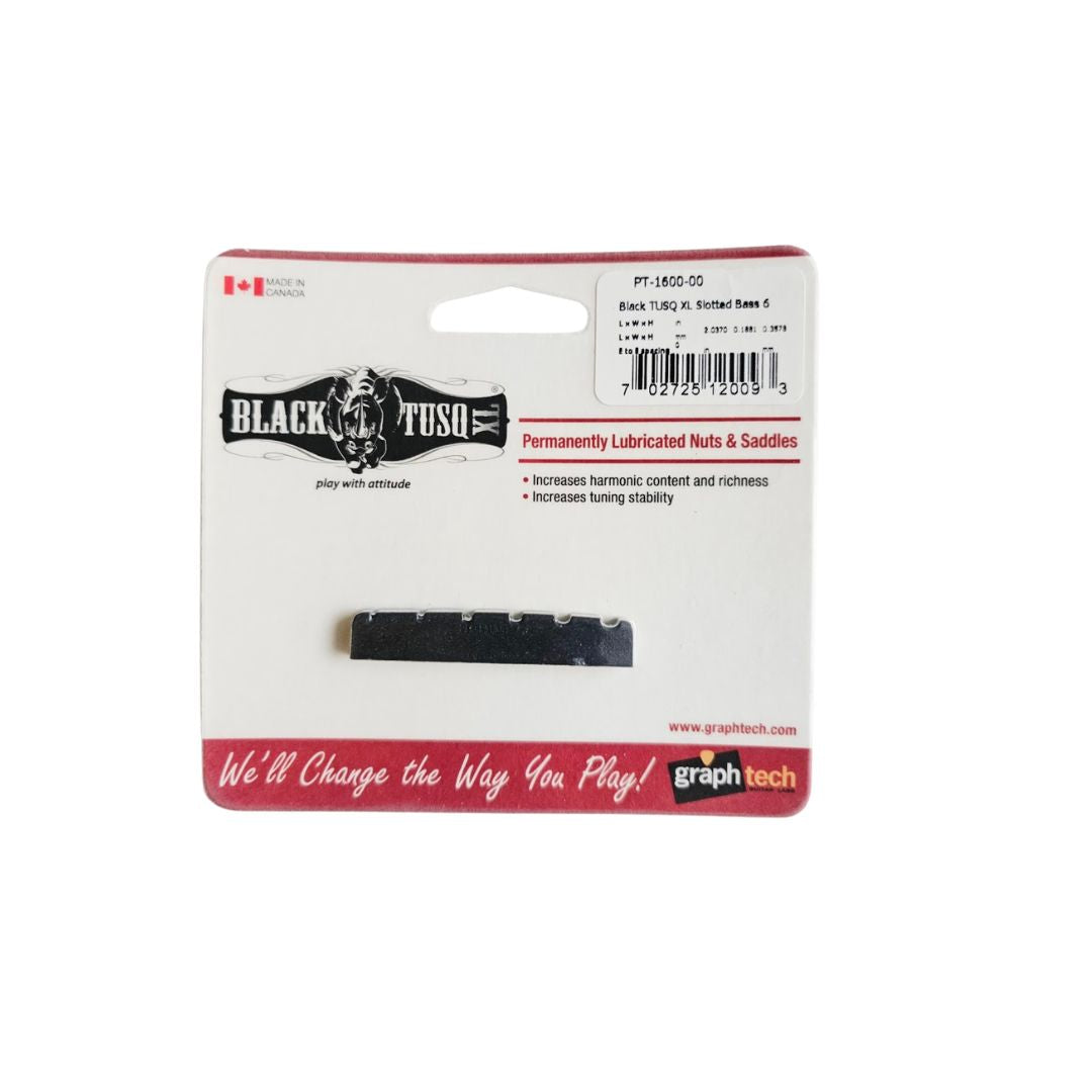 Cejilla Black Tusq XL GRAPH TECH para Bajo 6 cuerdas