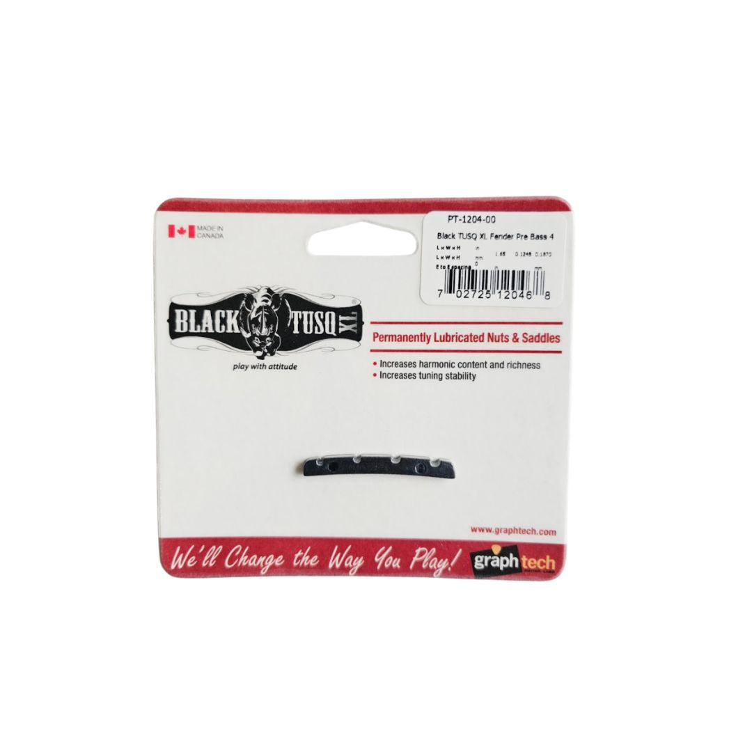 Cejilla Tusq XL GRAPH TECH para Bajo 4 cuerdas Fender Precision