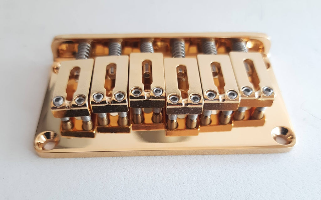 Puente Gotoh Hard Tail (fijo) Gold Guitarras Stratocaster/Telecasterr