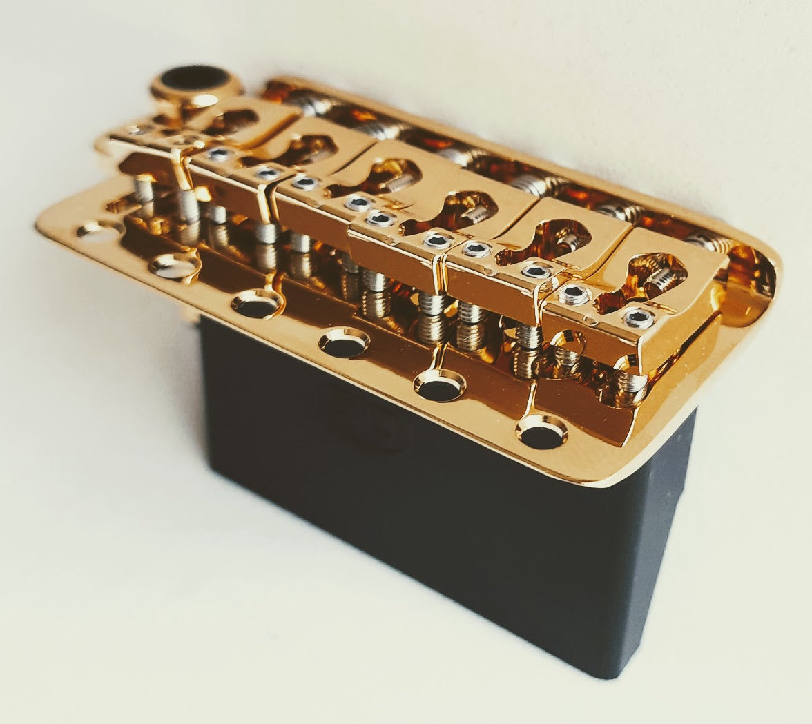 Puente Gotoh Multi-Tonal Dorado para Bajo 4 cuerdas