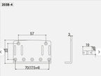 Puentes  Gotoh Serie Standard para Bajos de 4 cuerdas