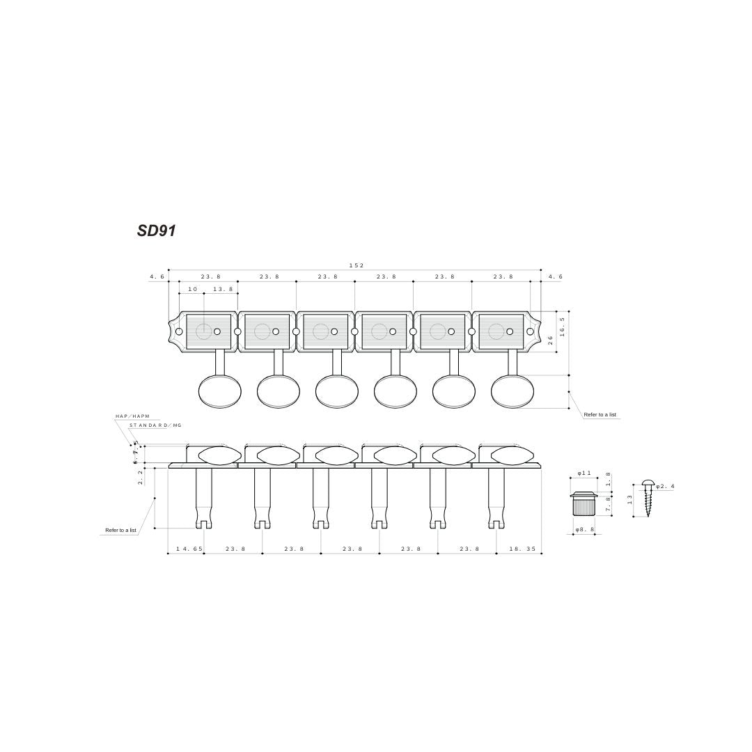Maquinaria Gotoh Gold vintage oval 6 linea
