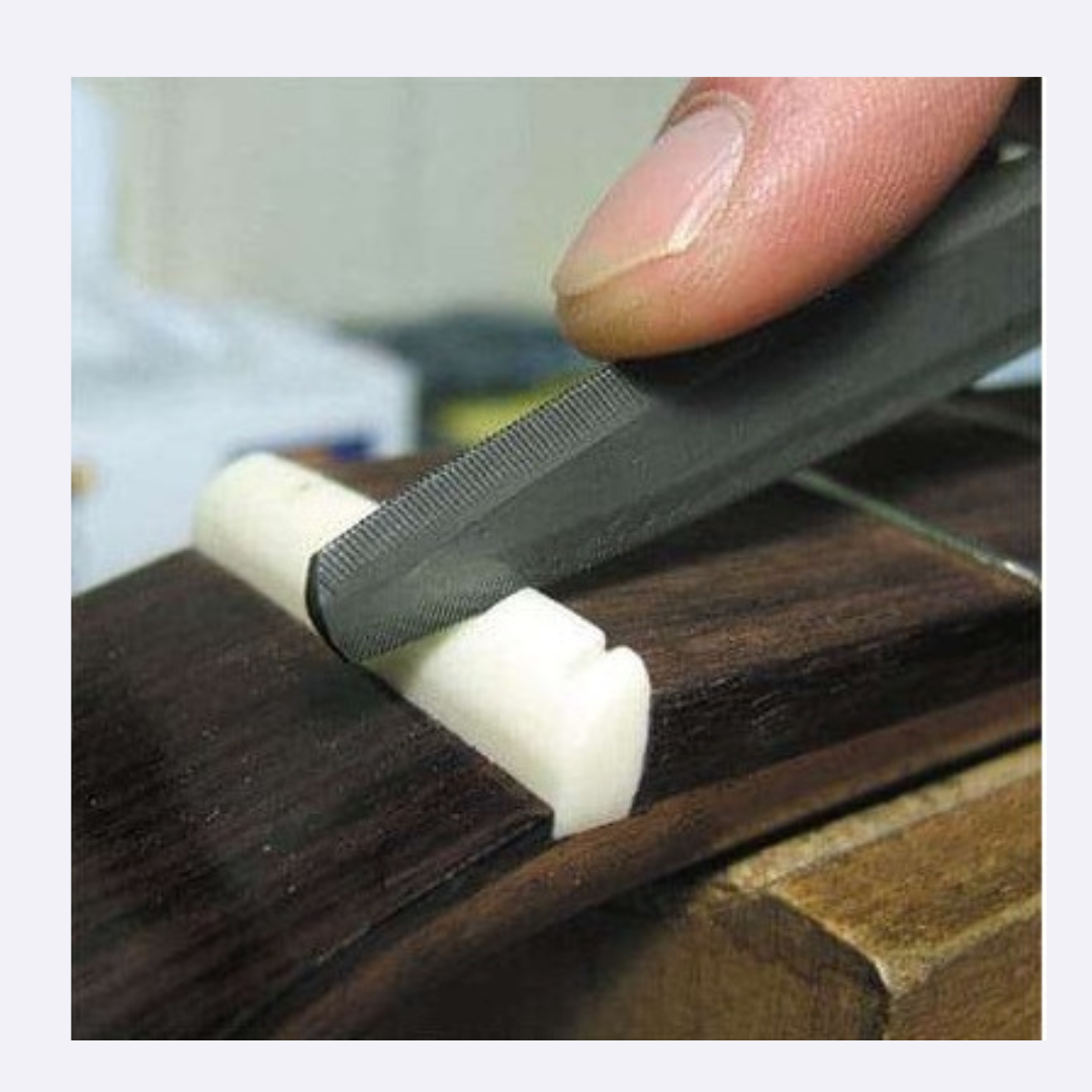 Set de 3 Limas Hosco para Cejillas de Guitarra y Bajo