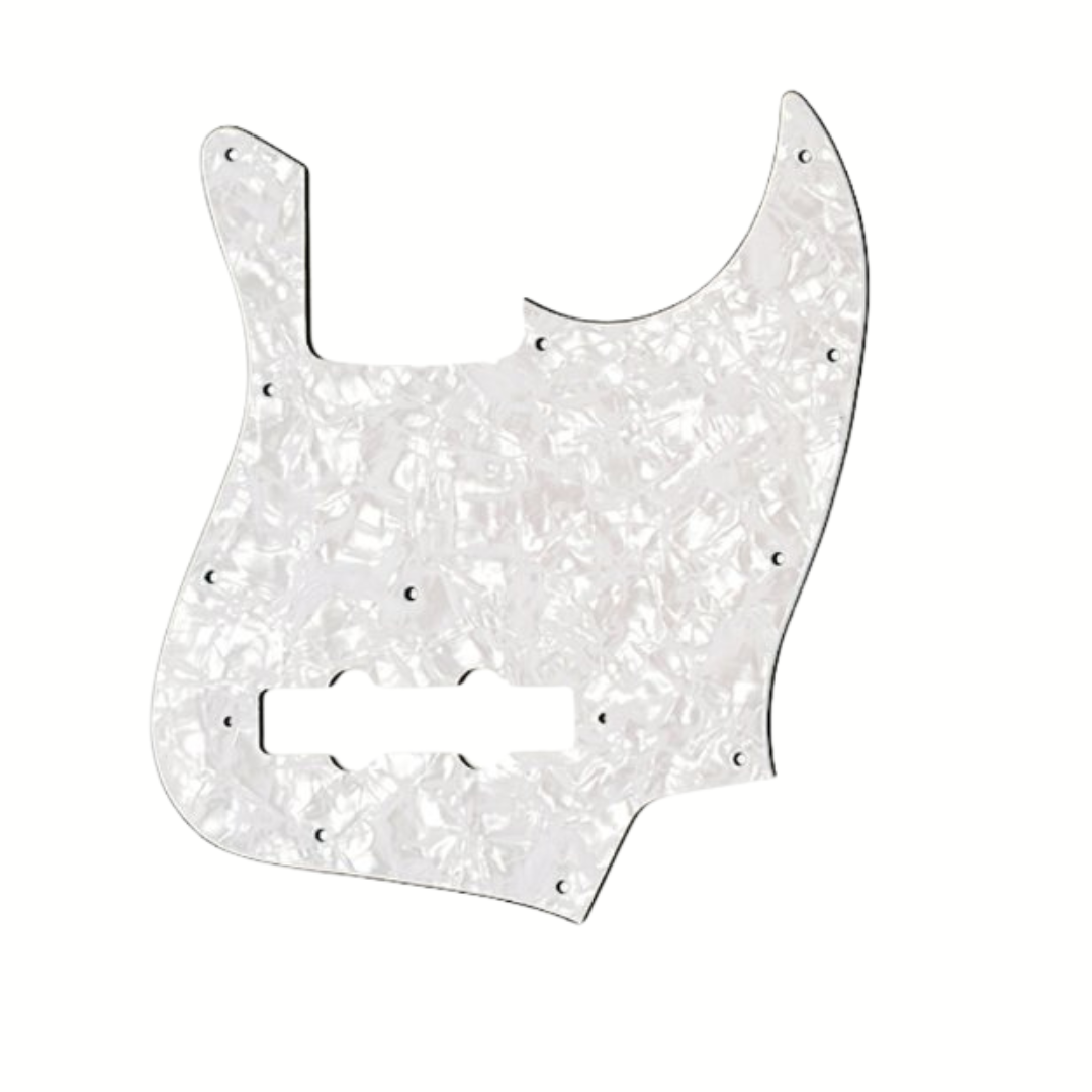 Micas Color Perla Blanco  3 capas para Bajo Jazz Bass