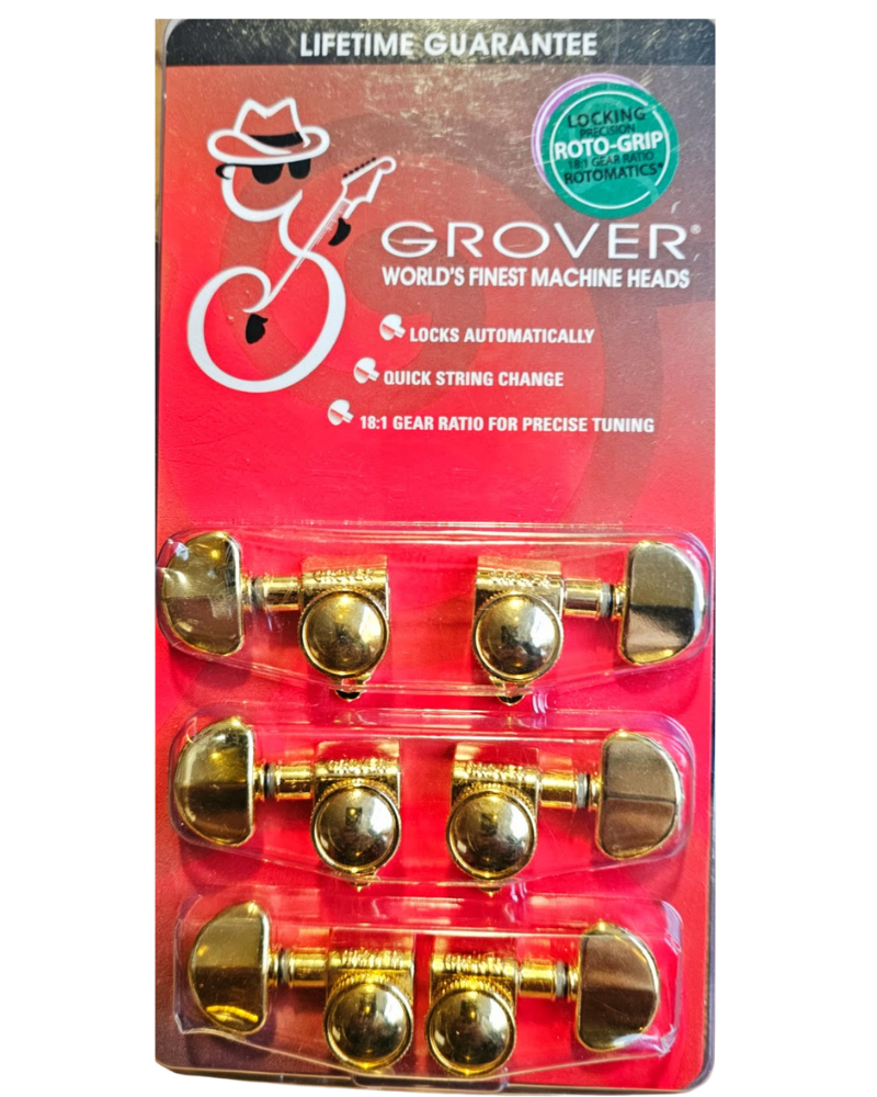 Maquinaria Grover Locking Roto-Grip  Rotomatics Dorado 3+3