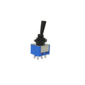 MINI SWITCHES  ON/ON (DPDT) Paleta Negra