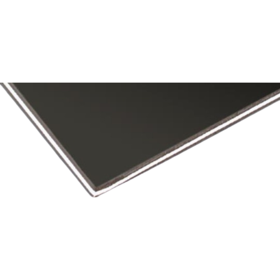 Placa Rectangular Negra 3 capas Brillante para Diseñar Micas