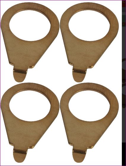 set 4 pointer metalicos niquel guitarra Gibson