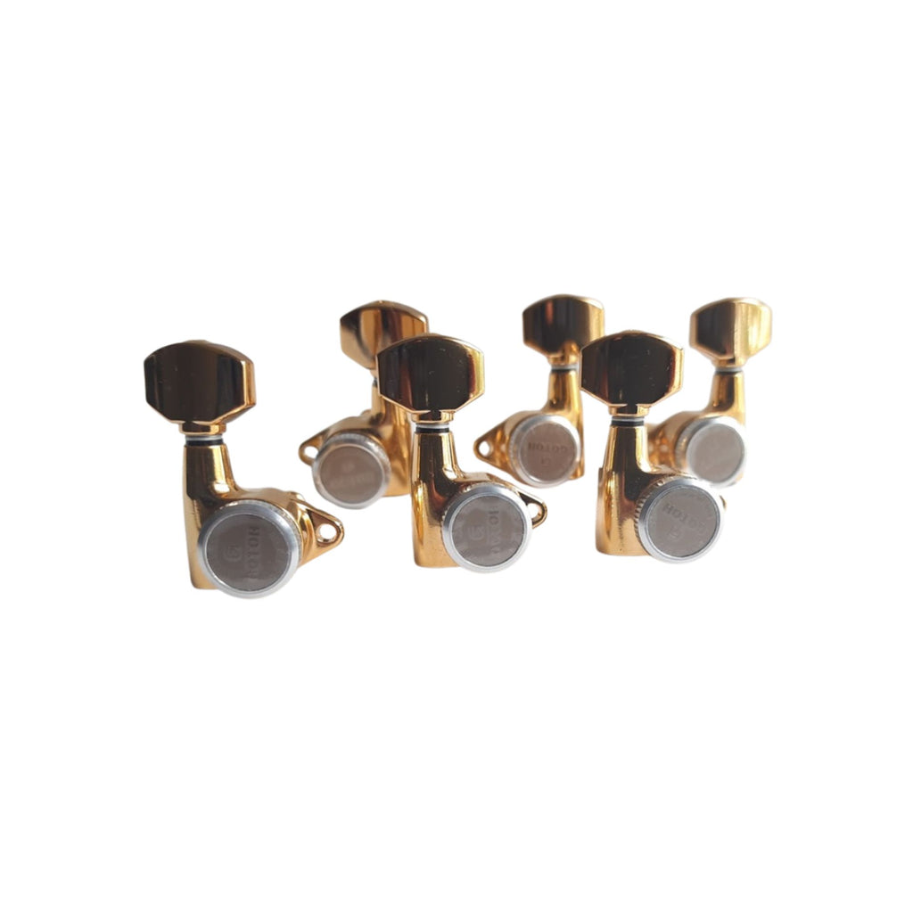 Maquinaria Gotoh SG301 locking  3+3 radio 1:18  dorado