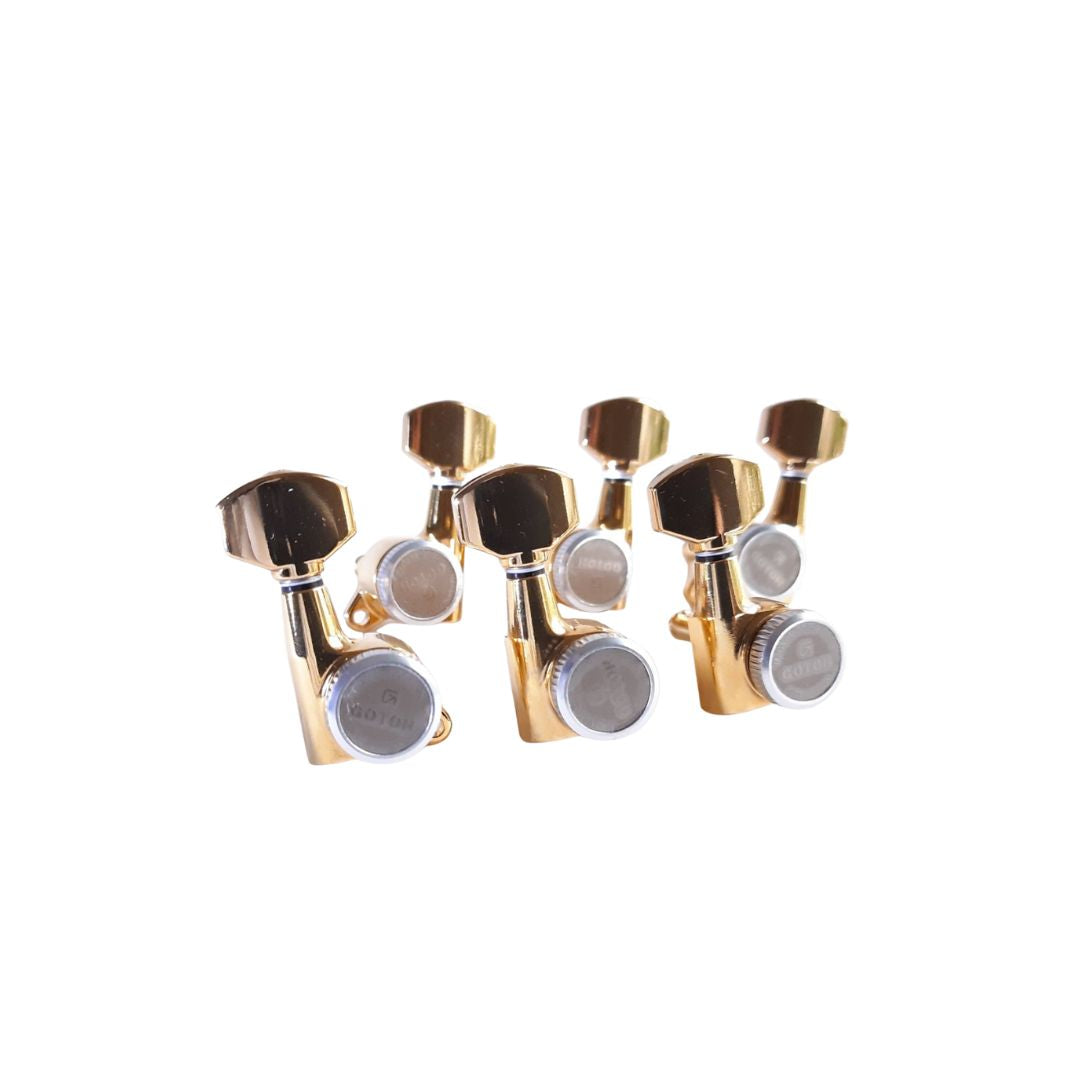 Maquinaria Gotoh 3+3 dorada locking