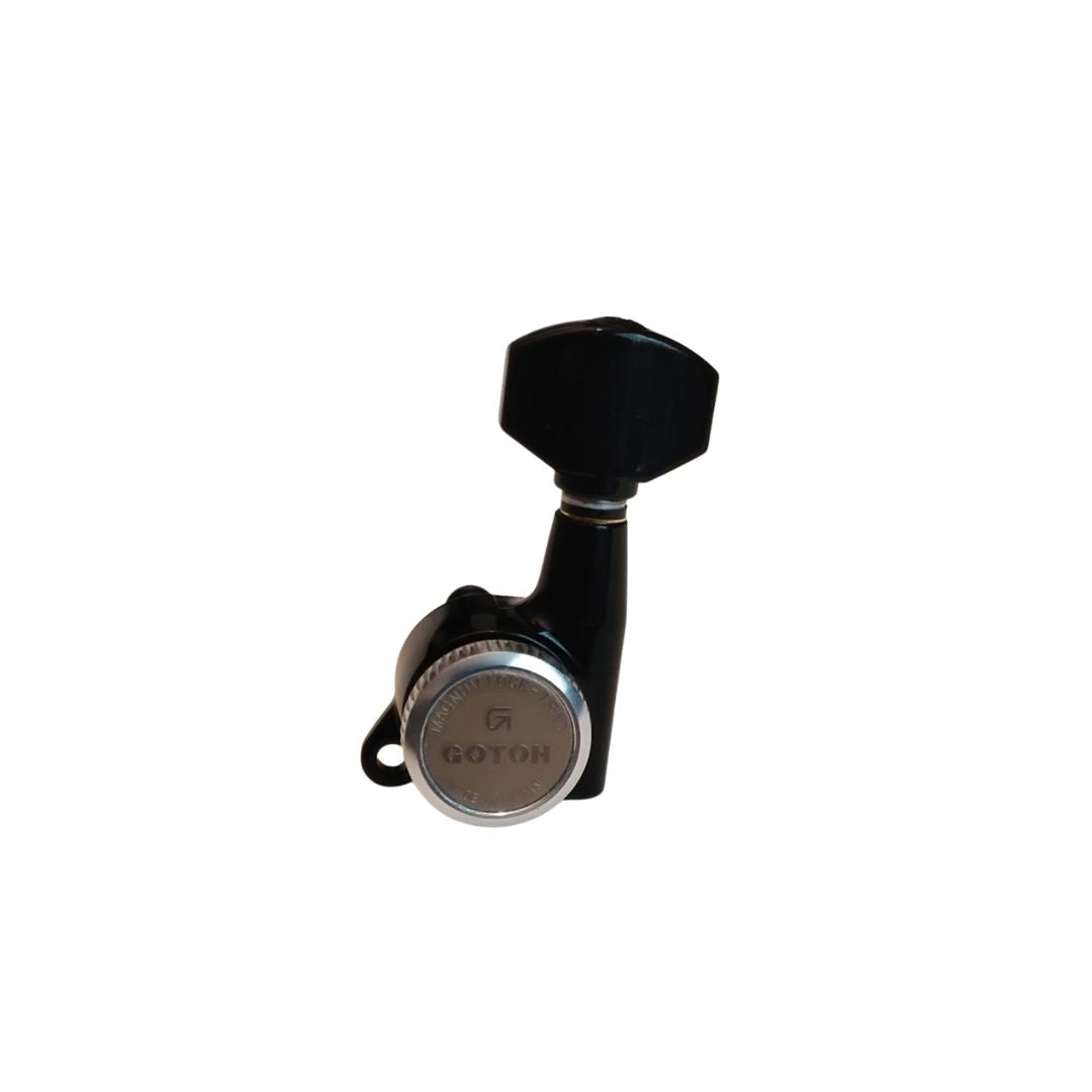Maquinaria IZQUIERDA Gotoh Locking 6 en Línea Negro