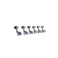 Maquinaria Locking Gotoh 6 en Línea Cromada