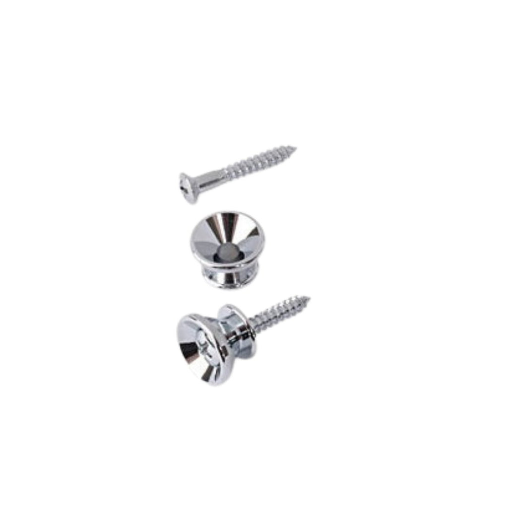 Botón Sujeta Correa Gotoh Cromado para Guitarra