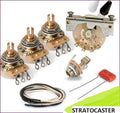 KIT PREMIUM ELECTRÓNICA PARA GUITARRA STRATOCASTER