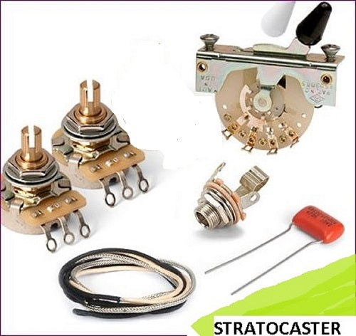 KIT Premium de Electrónica Stratocaster HH