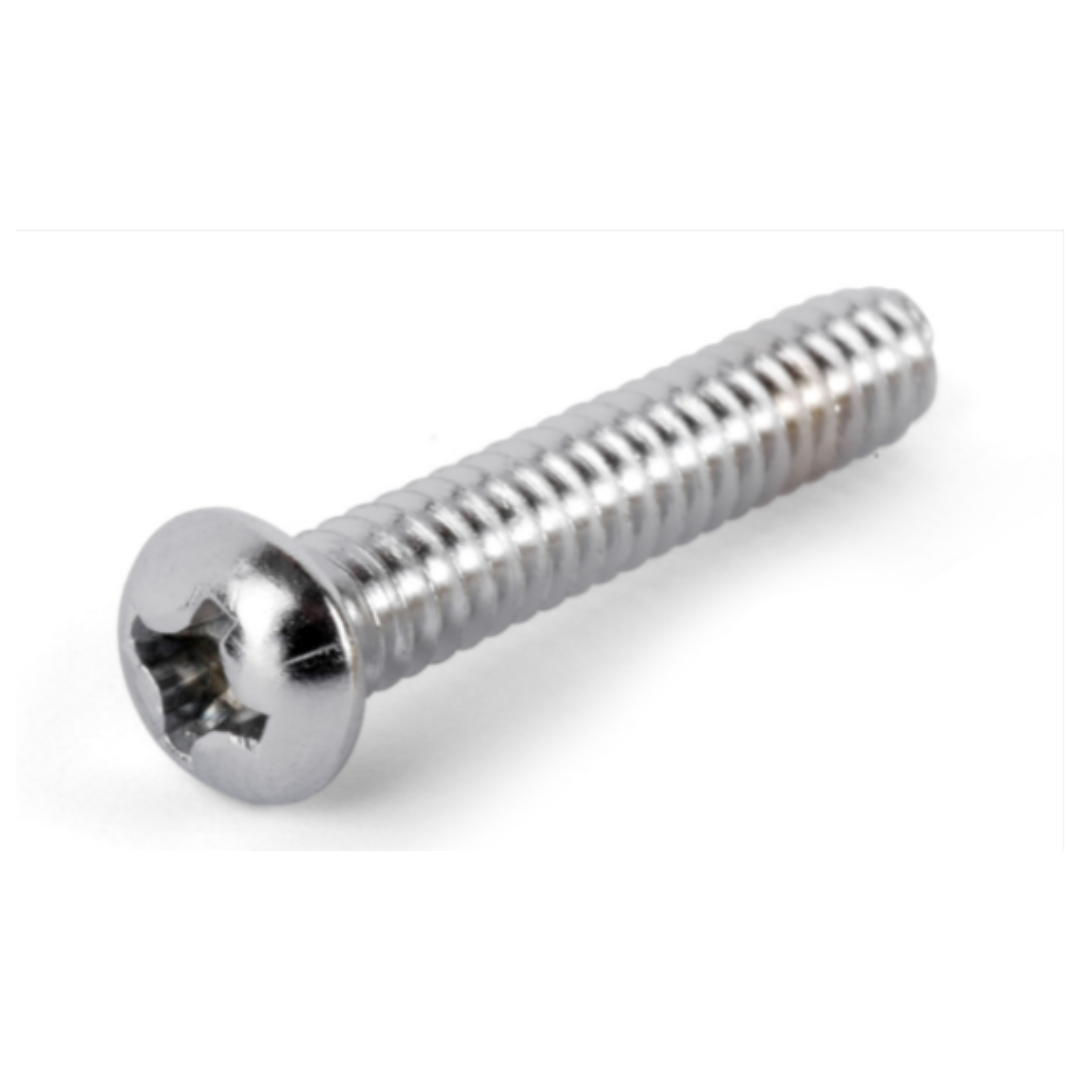 Tornillo para Regular Altura de Pickup Posición Puente de Telecaster Cromado (Bolsa de 2 piezas)