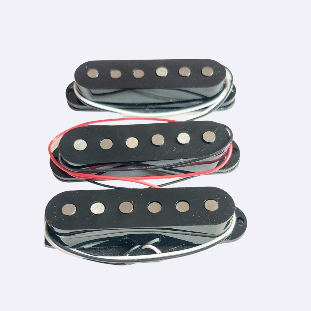 Set  3 pickups para Stratocaster marca  Wilkinson hechos en Japón.
