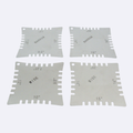 Set de  hojas Calibradoras  Dentadas para radio de Guitarras o Bajos
