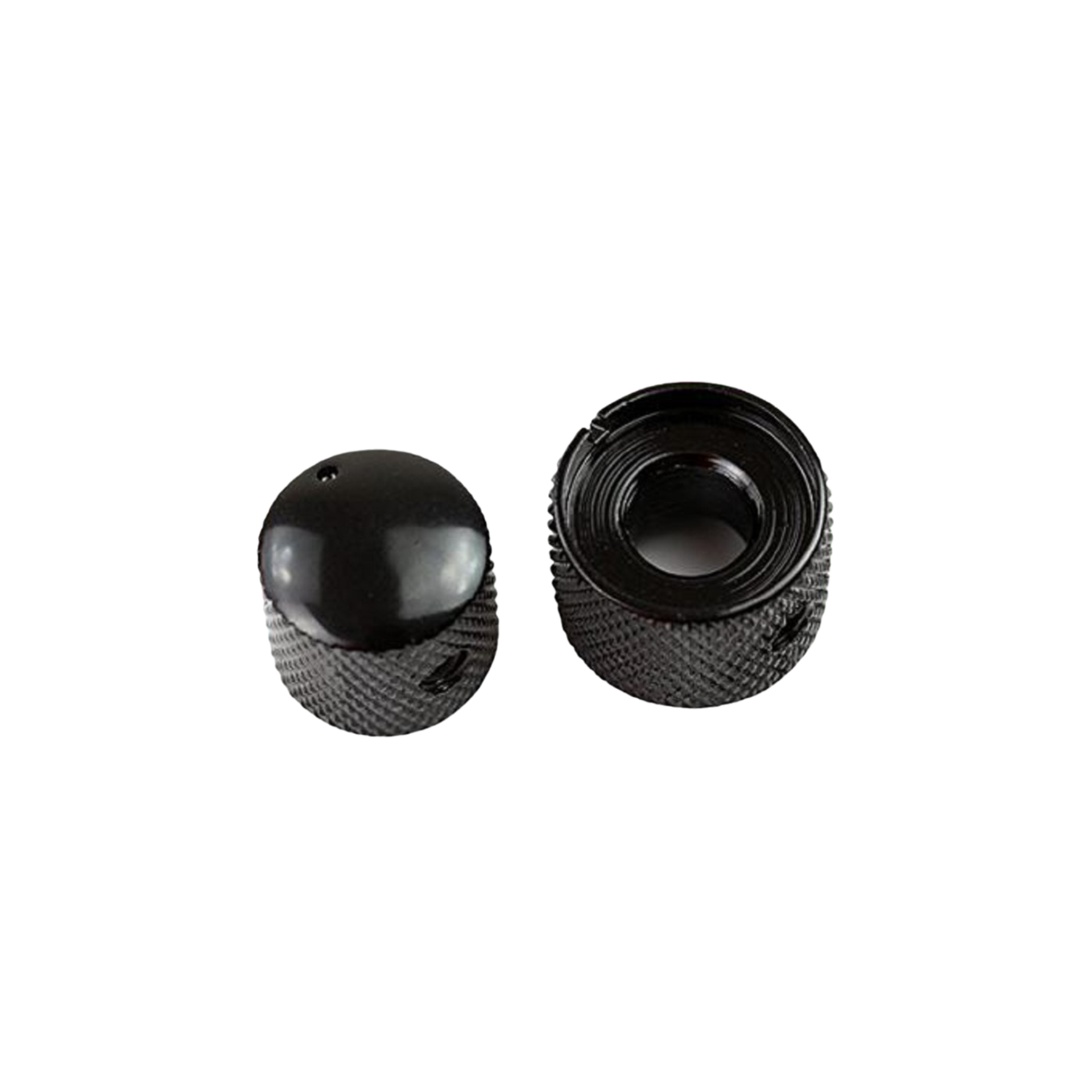 Botones Domo Concéntrico Gotoh Negro
