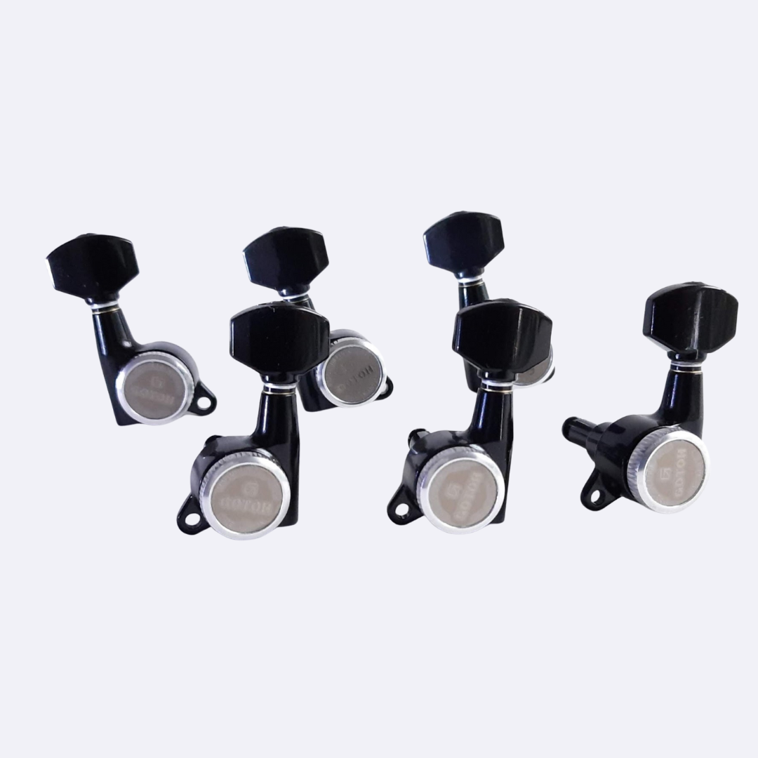 Maquinaria Gotoh 3+3 negro locking