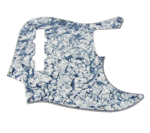Micas Color Perla Dark SIlver  3 capas para Bajo Jazz Bass
