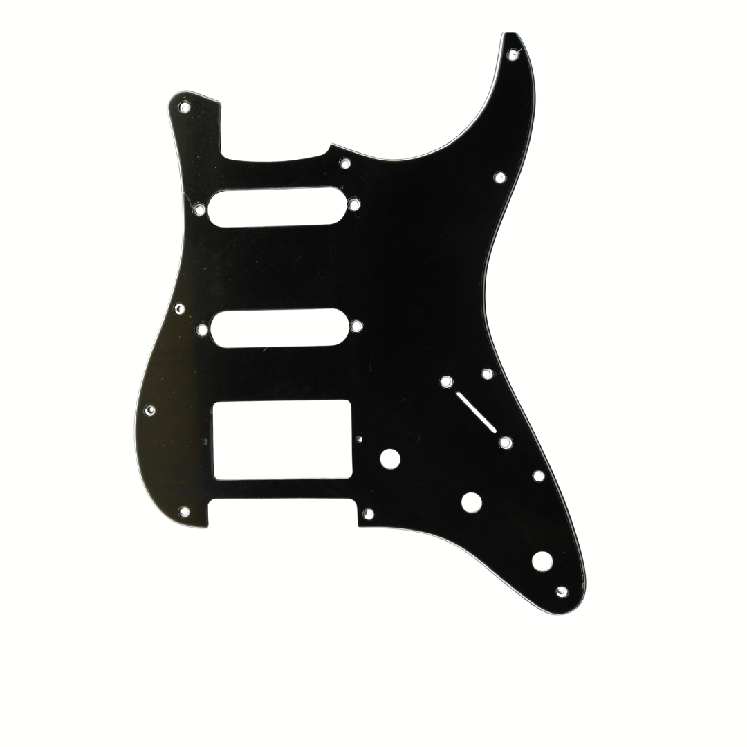 Mica Color Negro H/S/S para Guitarra Stratocaster